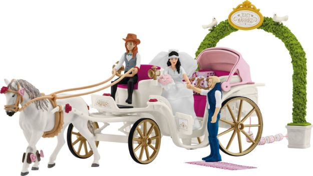 Bild von Schleich HC Hochzeitskutsche Set