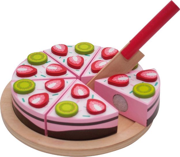 Bild von Erdbeertorte zum Schneiden - 0985.9