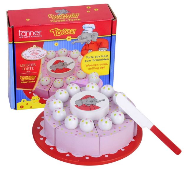 Bild von Benjamin Blümchen Torte zum Schneiden - 0998.9