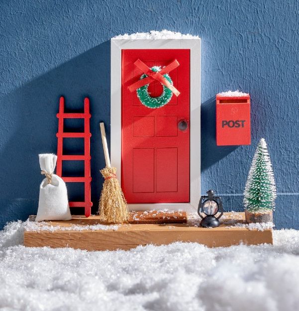 Bild von Wichteltüre/Elfentüre zur Weihnachtsdekoration - 9001.7