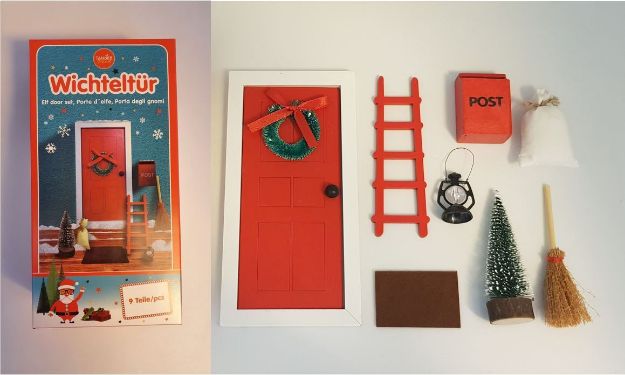 Bild von Wichteltüre/Elfentüre zur Weihnachtsdekoration - 9001.7