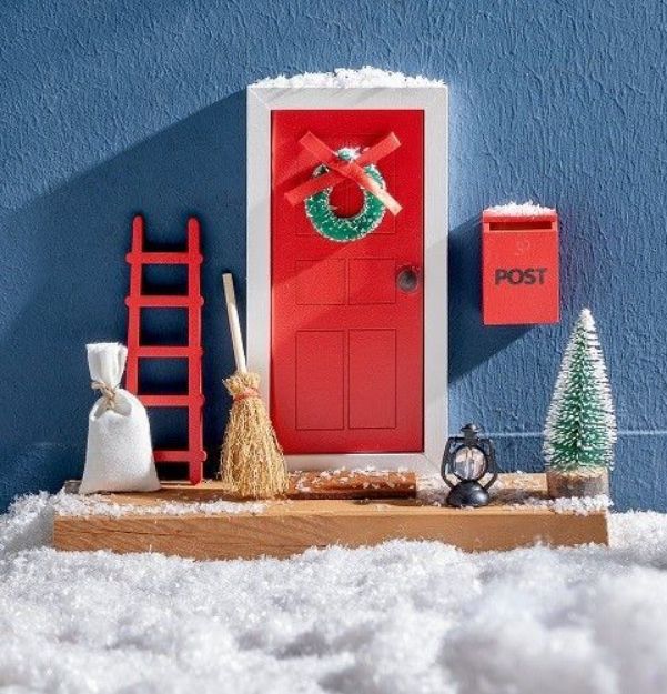 Bild von Wichteltüre/Elfentüre zur Weihnachtsdekoration - 9001.7