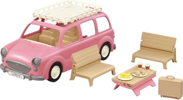 Bild von Sylvanian Families 5535 Familienauto mit Picknickzubehör