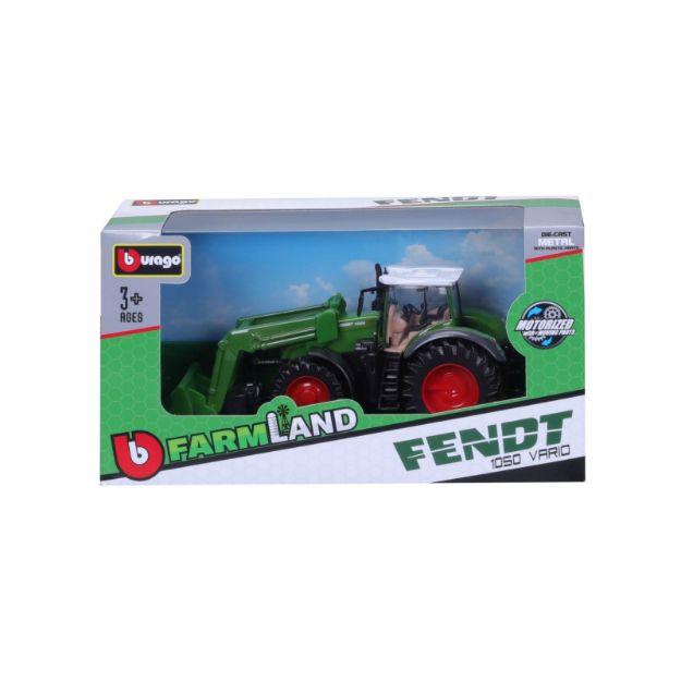 Bild von Bburago Farmland FENDT 1050 Vario Frontlader 10cm - 18-31631