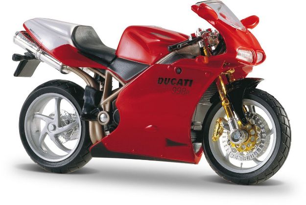 Bild von BBURAGO HK -1:18 Motorrad - Pro Bestellung wird eine von mehreren Varianten nach dem Zufallsprinzip versendet! - 18-51030