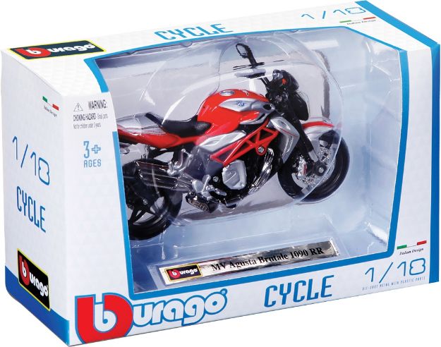 Bild von BBURAGO HK -1:18 Motorrad - Pro Bestellung wird eine von mehreren Varianten nach dem Zufallsprinzip versendet! - 18-51030
