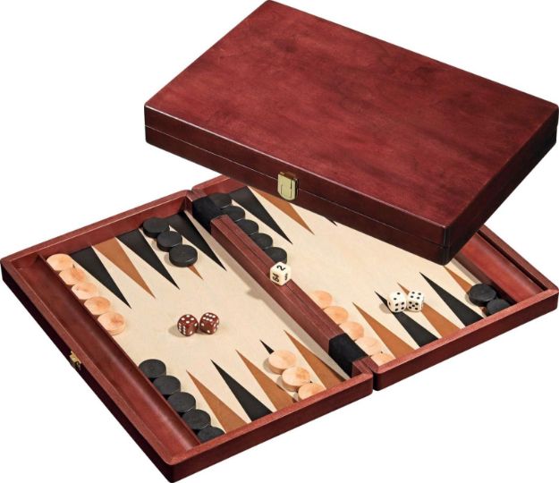 Bild von Philos Backgammon Kos 35,5 x 23 cm - 1116