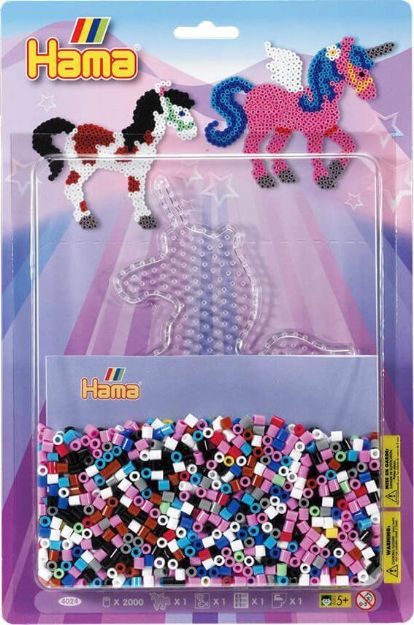 Bild von Hama® Bügelperlen Blister Pegasus 2.000 Stück - 4079