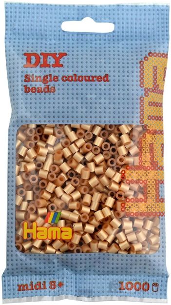 Bild von Hama® Bügelperlen Midi - Gold 1000 Perlen - 207-61
