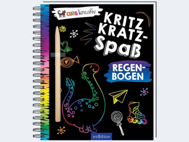 Bild von Kritzkratz-Spass Regenbogen - 4105-2