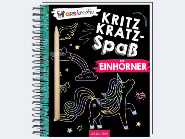 Bild von Kritzkratz-Spass Einhörner - 4107-6