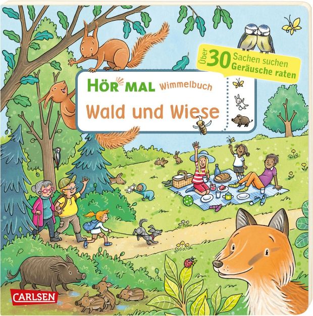 Bild von Hör mal (Soundbuch): Wimmelbuch: Wald und Wiese - 25200-5