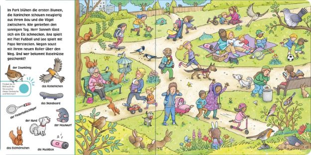 Bild von Hör mal (Soundbuch): Wimmelbuch: Wald und Wiese - 25200-5