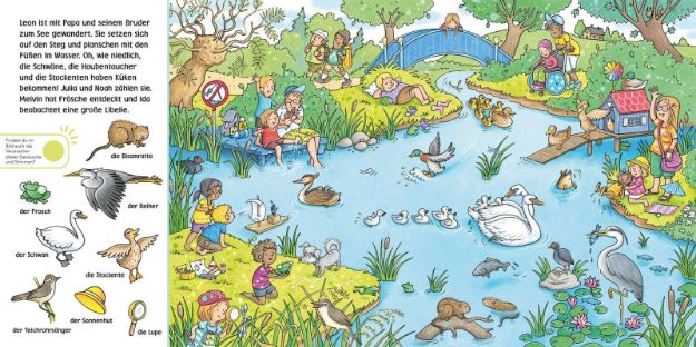 Bild von Hör mal (Soundbuch): Wimmelbuch: Wald und Wiese - 25200-5