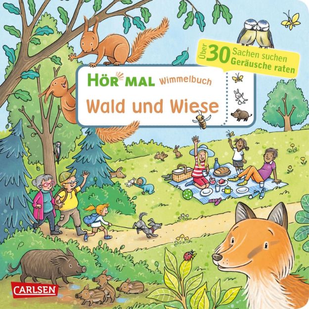 Bild von Hör mal (Soundbuch): Wimmelbuch: Wald und Wiese - 25200-5