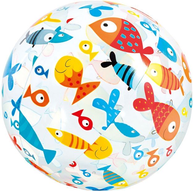 Bild von Strandball 51cm bunt  Neues Desing 2020 - Ein Stück wird nach dem Zufallsprinzip zugesendet! - 59040NP