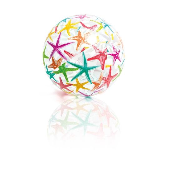 Bild von Strandball 51cm bunt  Neues Desing 2020 - Ein Stück wird nach dem Zufallsprinzip zugesendet! - 59040NP