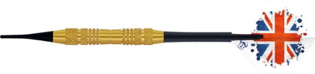 Bild von BULL'S 3 Softdart Mach Brass 16 g - 16046