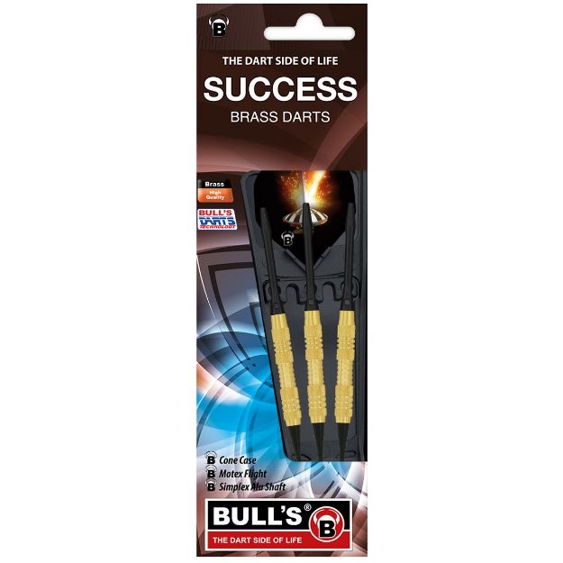 Bild von BULL'S 3 Softdart Success Brass 16 g - 16146