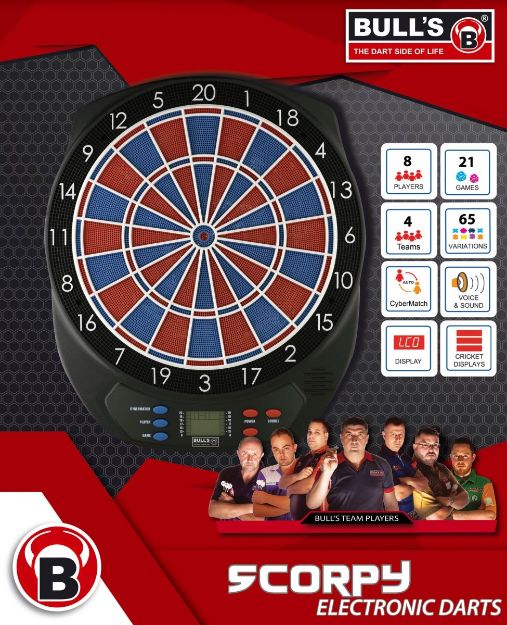 Bild von BULL'S E-Dart-Scorpy Zweiloch - 67963