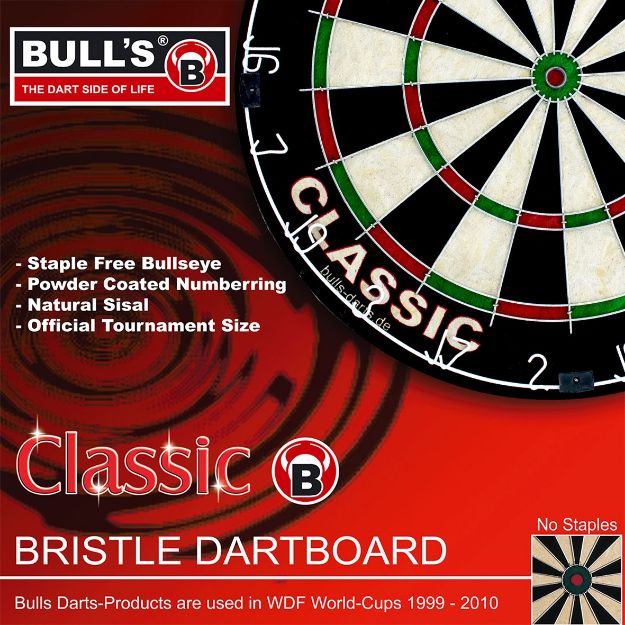 Bild von BULL'S Classic Bristle Dartboard - 68229