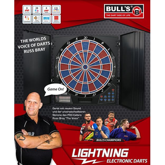 Bild von BULL'S E-Dart Cabinet Lightning RB-Sound - 67981