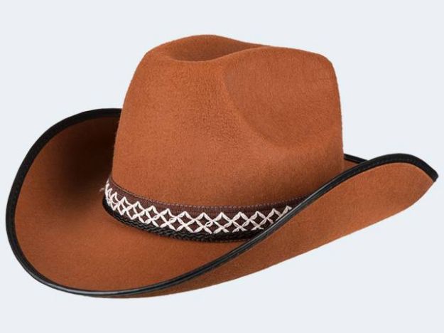Bild von Cowboyhut Kinder braun - 54370