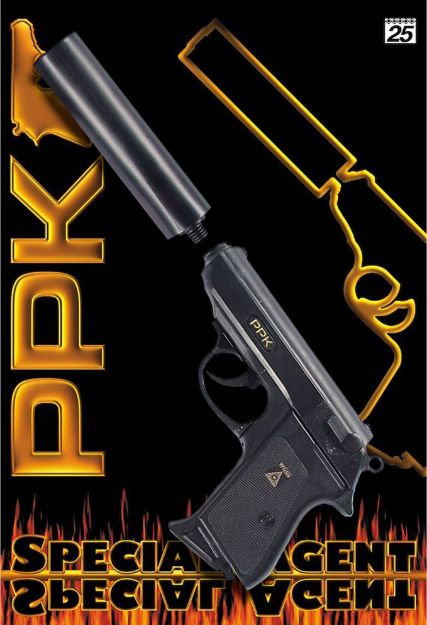Bild von  25er Specialagent PPK mit Schalldämpfer - 0472