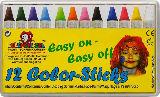 Bild von Eulenspiegel 626122 Color-Sticks - 12 Stück