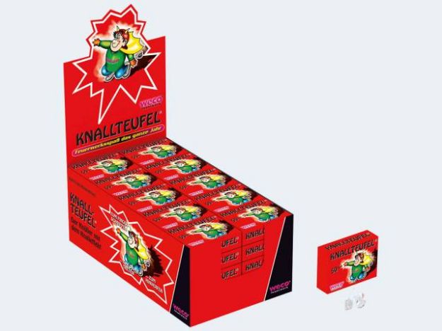 Bild von 50 Knallteufel/Schachtel Kl 1 - Eine Verkaufseinheit = 50 Stück - 1205