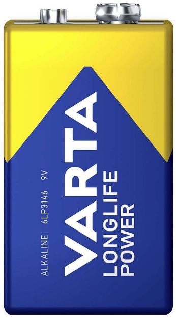 Bild von Varta LONGLIFE POWER 9V Block - 118410