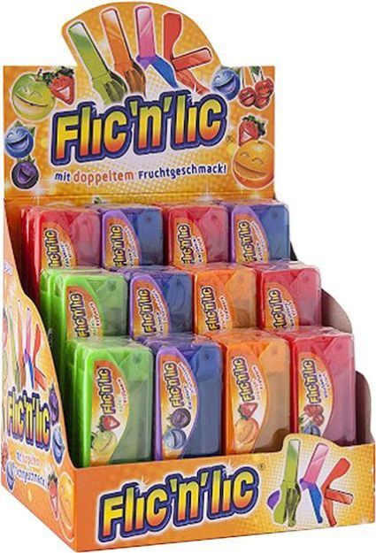 Bild von Flic and Lic Fruchtlolly sortiert - Eine Verkaufseinheit = 24 Stück - 12008