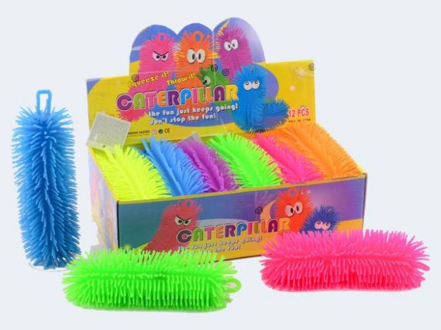 Bild von Flauschiger Wurm 23cm - Eine Verkaufseinheit = 12 Stück - 24297