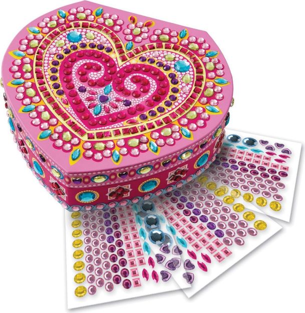 Bild von Sticky Mosaics Schmuckkästchen Herz - 620104
