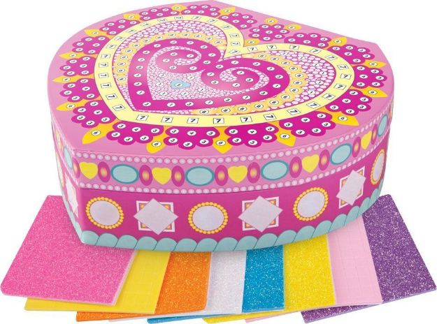 Bild von Sticky Mosaics Schmuckkästchen Herz - 620104