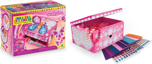 Bild von Sticky Mosaics Schmuckkästchen Schmetterling - 620103