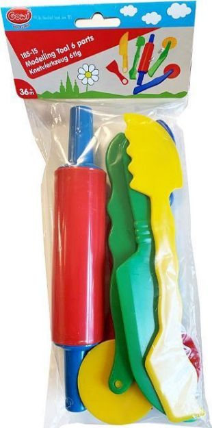 Bild von Country Life Knetwerkzeug 6er Set - 185-15