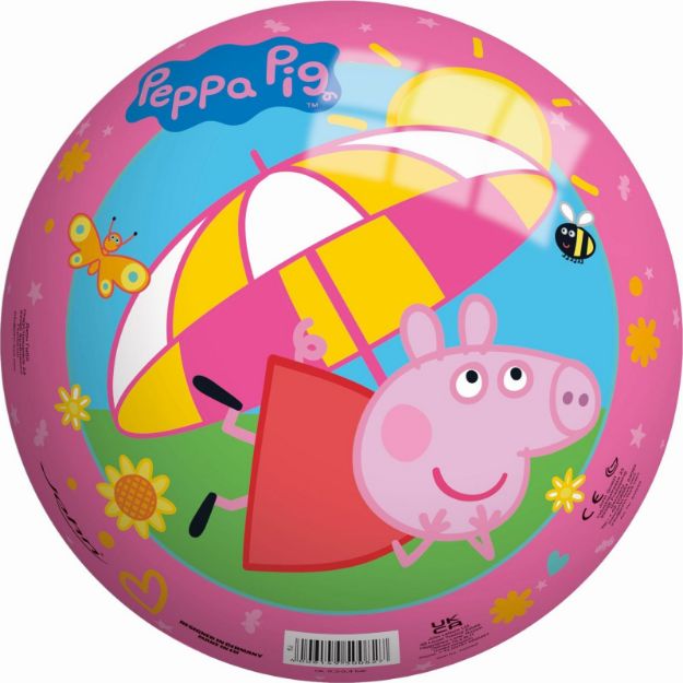 Bild von Peppa Pig Vinyl-Spielball, 9''/230 mm - 50082