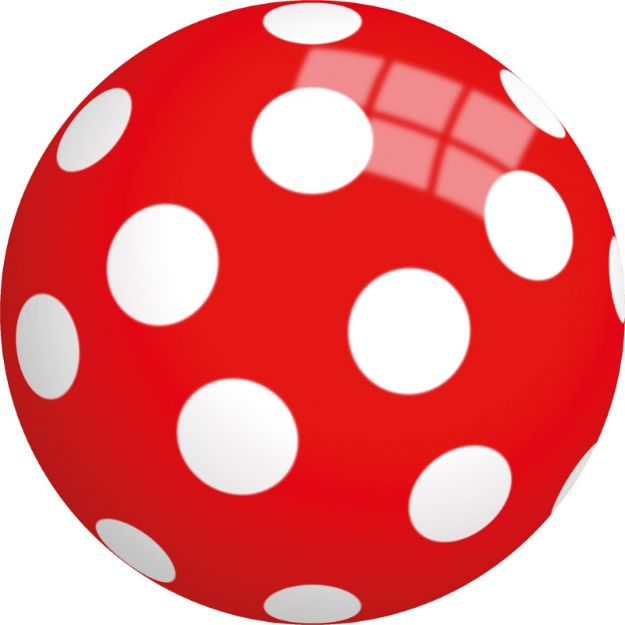 Bild von 9/230 MM PILZBALL VINYL-SPIELBALL - 50131
