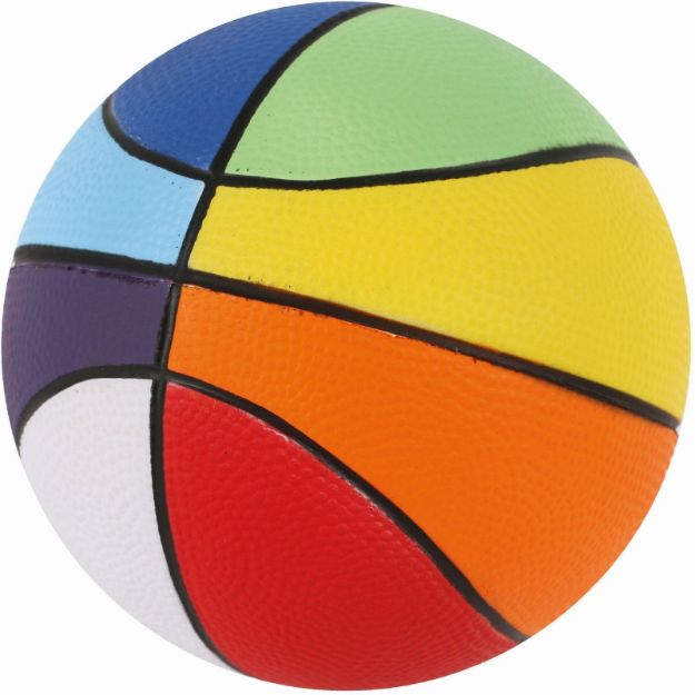 Bild von 4/100 mm Pu-Schaumball Soccer, Volley, Basketball, sortiert - Eine Verkaufseinheit = 24 Stück - 56630