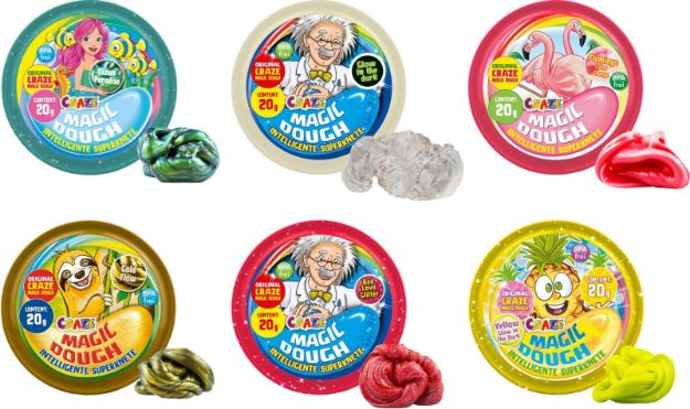Bild von CRAZE Zauberknete 20g, sortiert - 15391