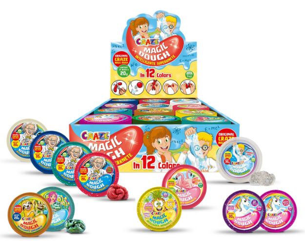 Bild von CRAZE Zauberknete 20g, sortiert - 15391