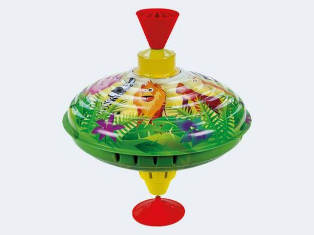 Bild von Brummkreisel 16cm Dschungeltiere - 52263