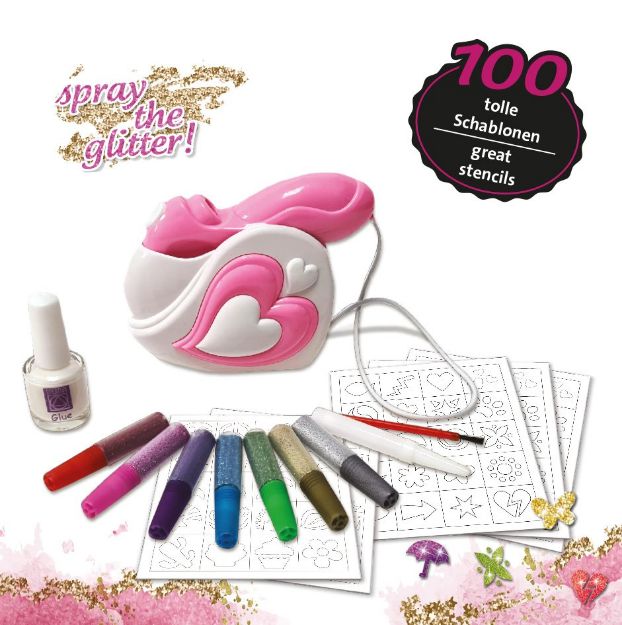 Bild von Lena Airbrush Tattoo Studio 7 Stifte 100 Schablone - 42443