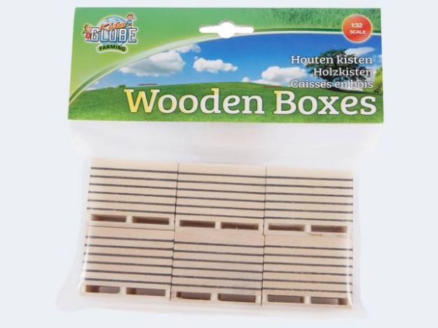 Bild von Farm 6 Holzkisten 1:32 - 610611