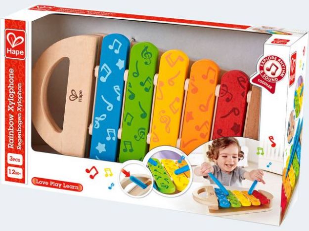Bild von Hape Regenbogen Xylophon - E0606