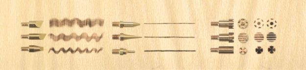 Bild von PEBARO Brandmalkolben-Set mit 9 Aufsätzen - 0260