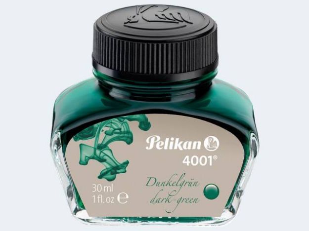 Bild von Tinte 30ml Glas grün 4001 - 30056