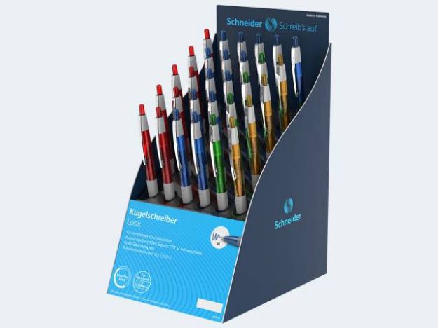 Bild von Kugelschreiber Loox transparent 30 St farbig - 50-304231