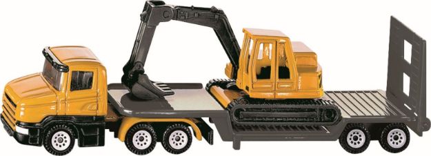 Bild von SIKU 1611 Super Tieflader + Bagger, sortiert
